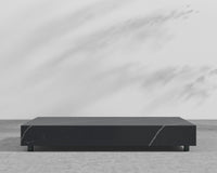 Liza Outdoor Coffee Table - Black Pietra Ceramic - 40 x 60