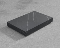 Liza Outdoor Coffee Table - Black Pietra Ceramic - 40 x 60