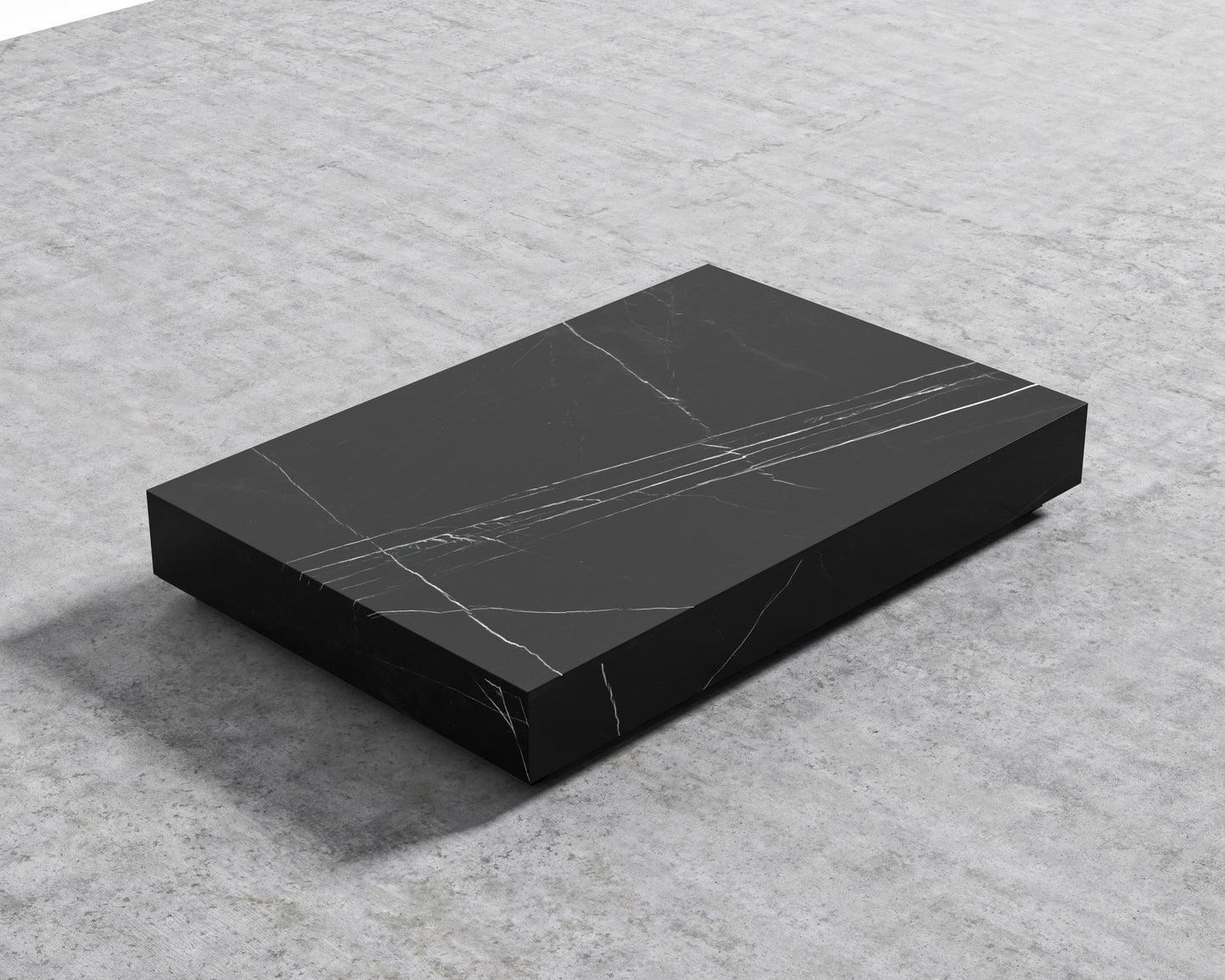 Liza Coffee Table - Black Marble 60x40