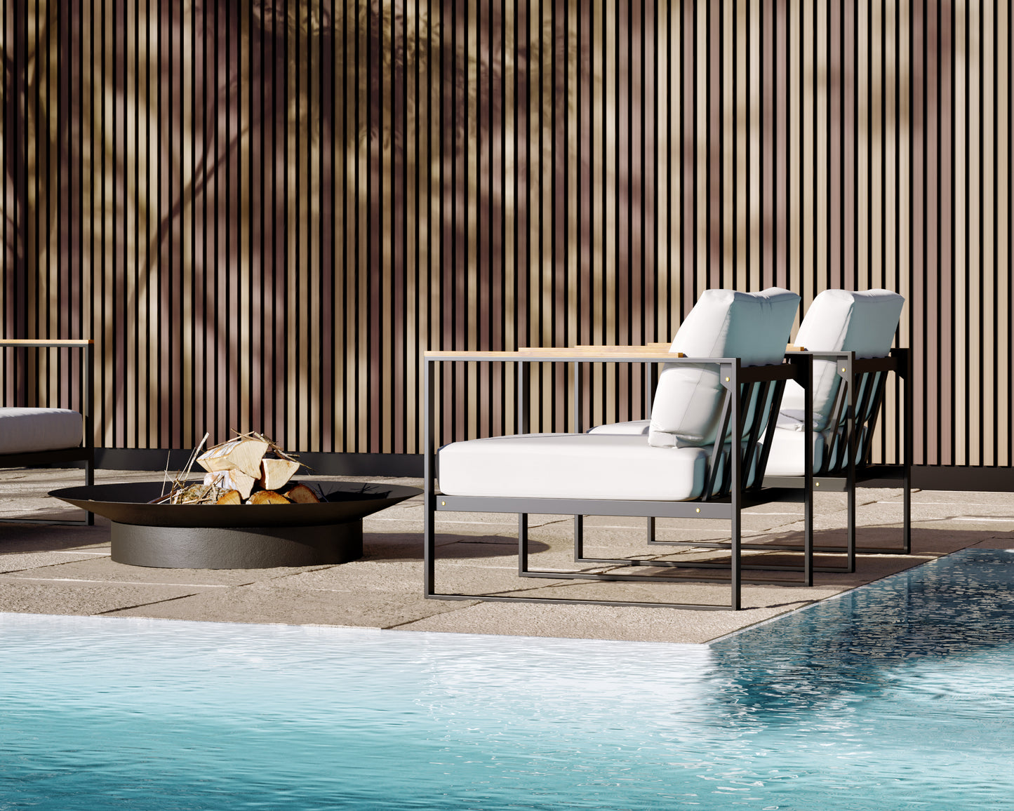 Louis Armchair and Louis Sofa Scene