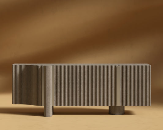 Magnus Entry Way Console - Gray Oak