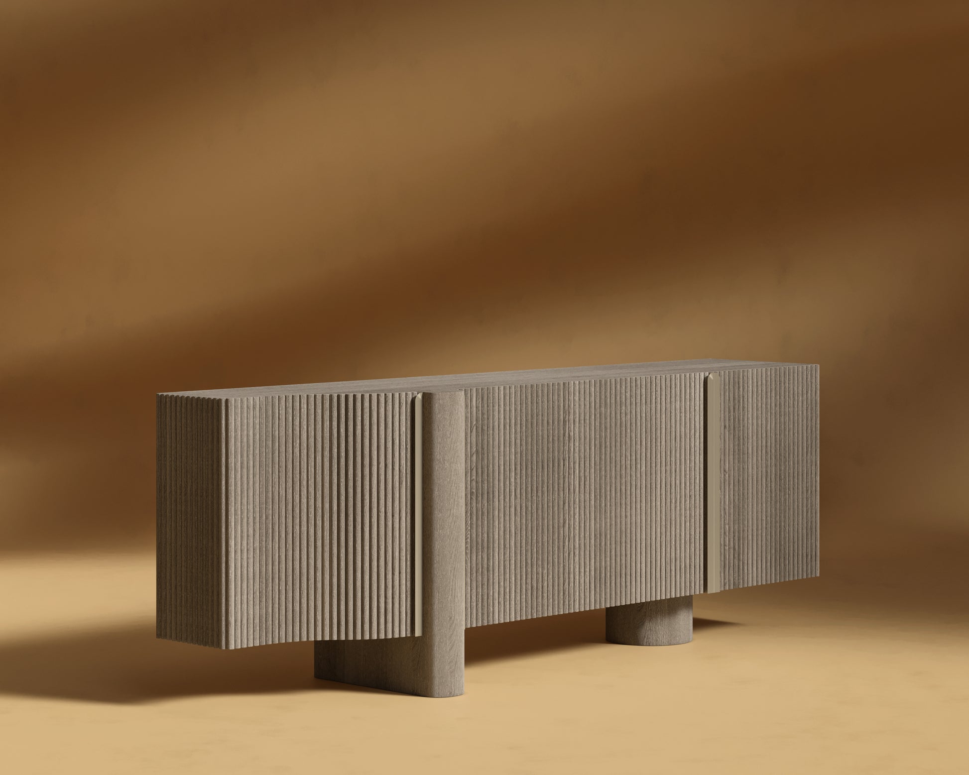 Magnus Entry Way Console - Gray Oak