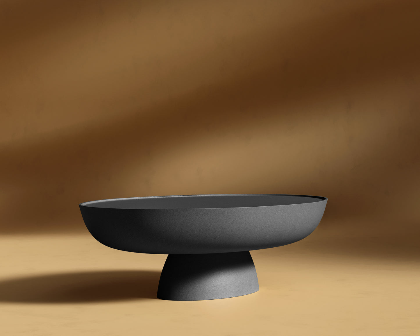 Maria Coffee Table - Olympia Wax Concrete - Black
