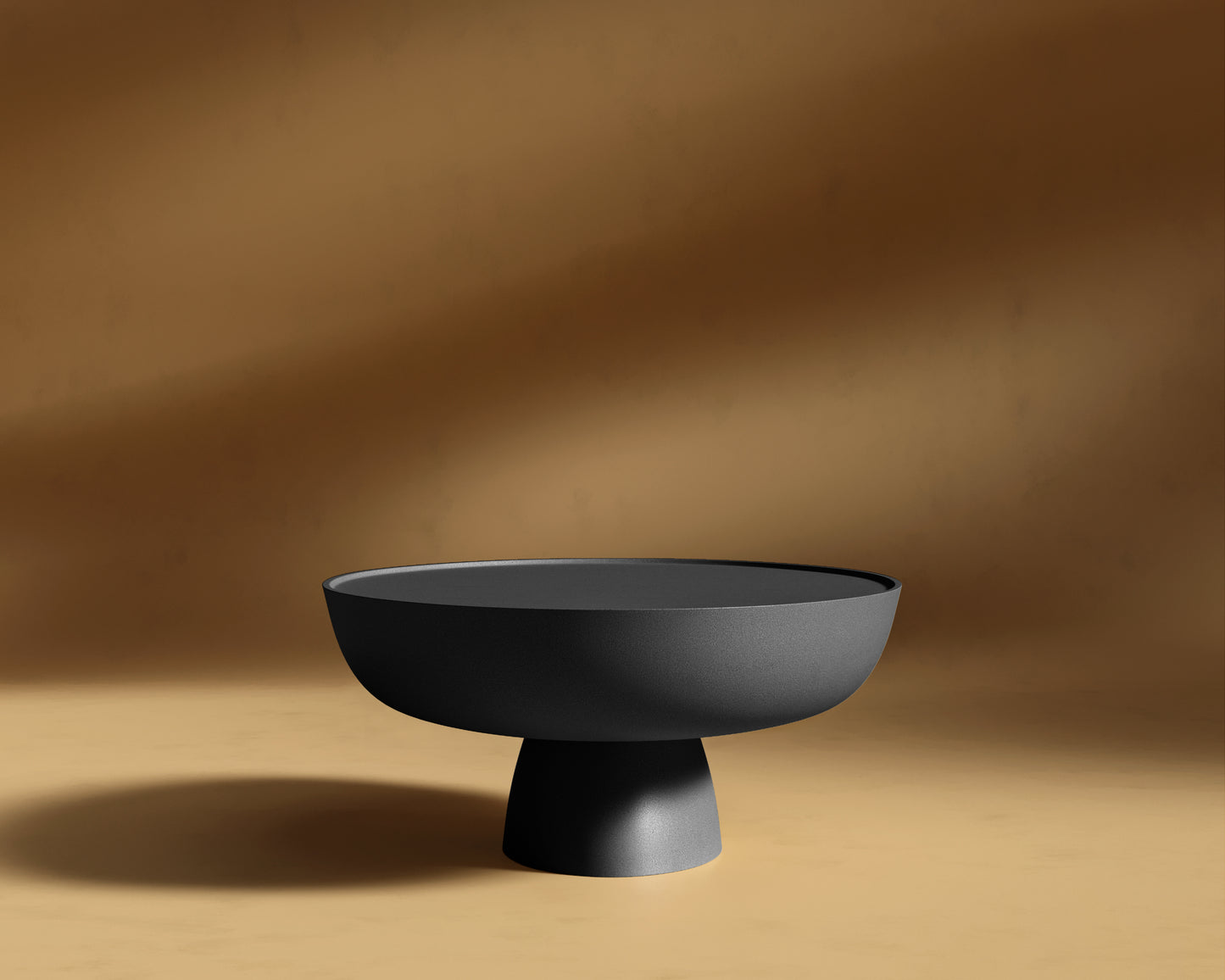 Maria Coffee Table - Olympia Wax Concrete - Black
