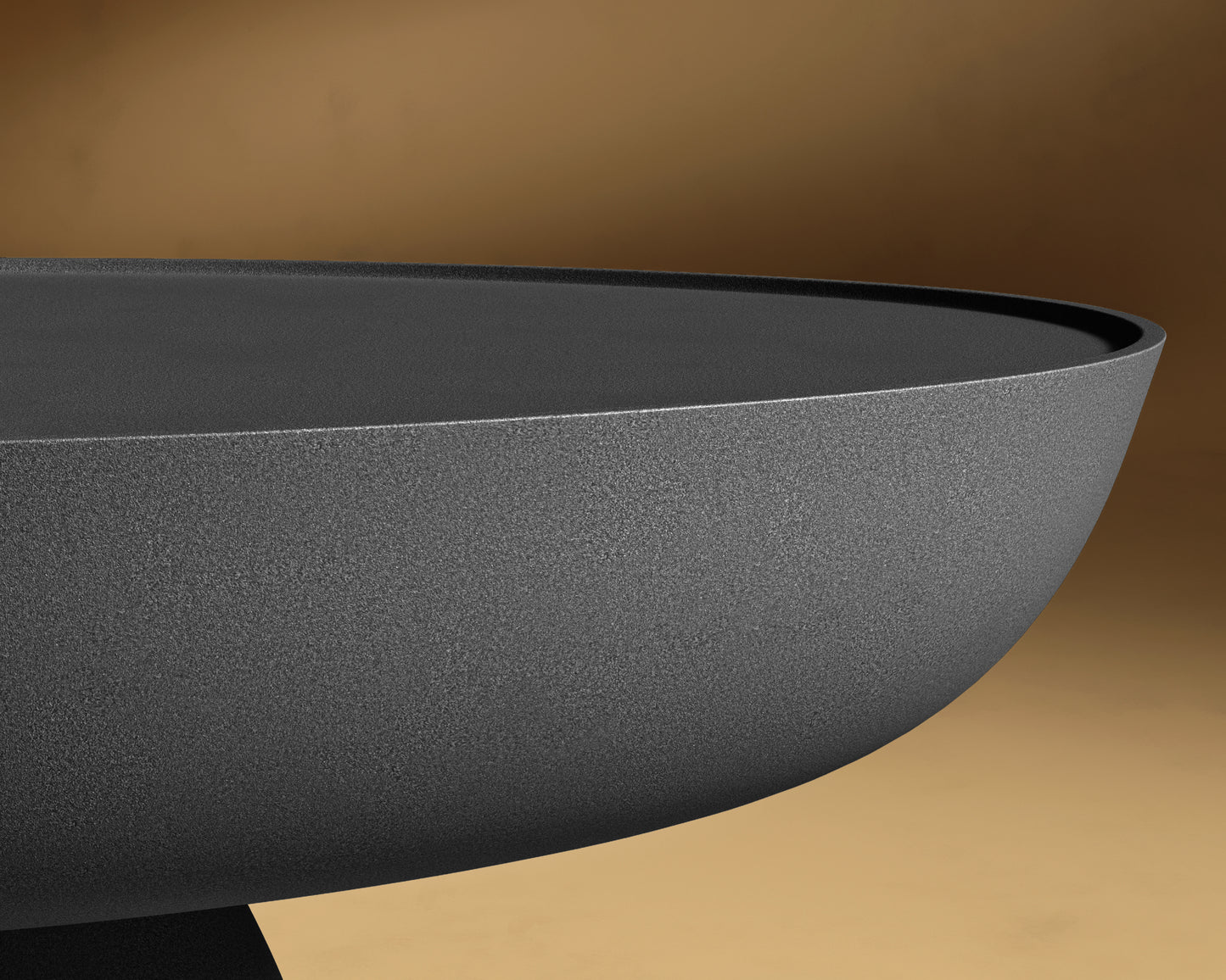 Maria Coffee Table - Olympia Wax Concrete - Black