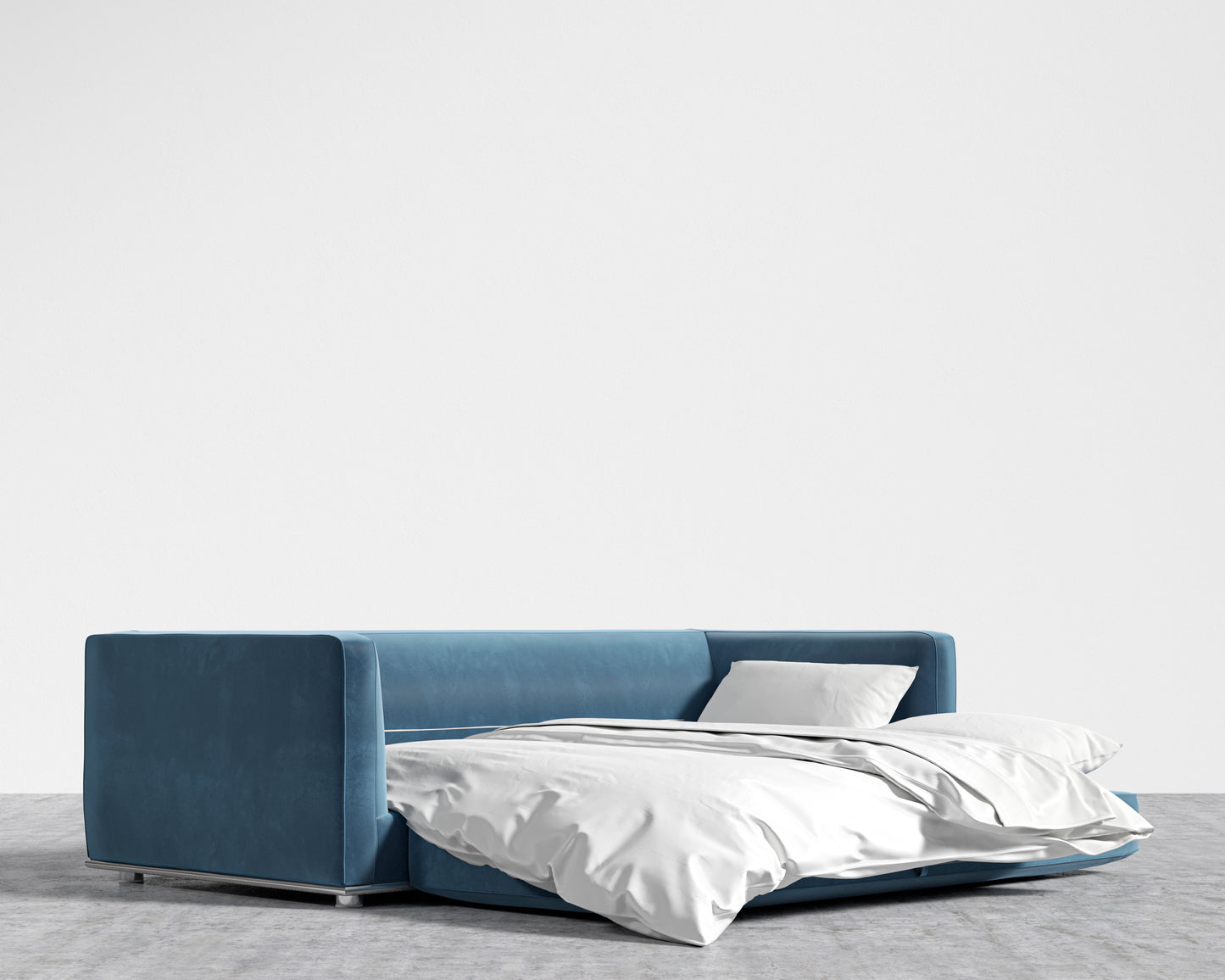 Milo Sleeper Sofa 88 - Plush Velvet - Solstice
