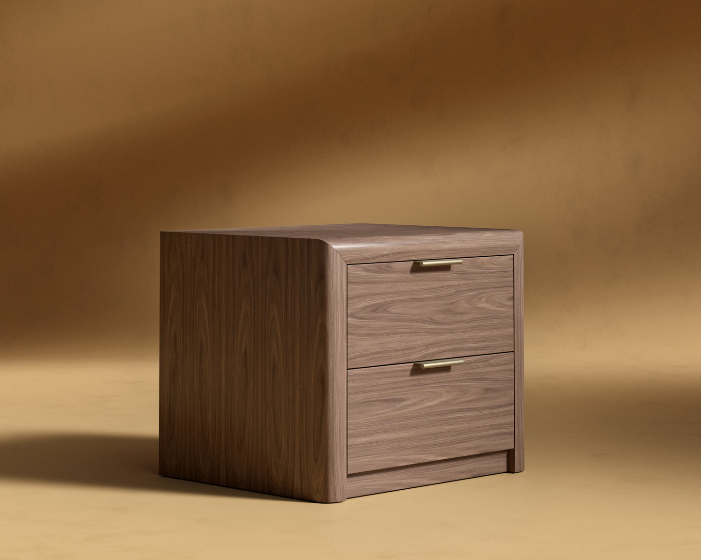 Nerva Nightstand - Walnut