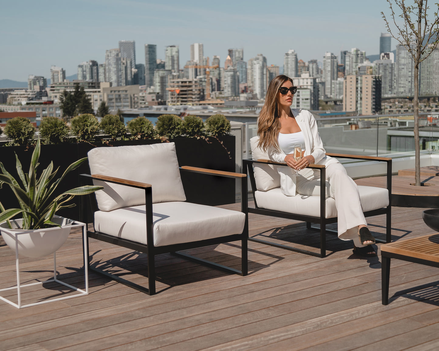 Louis Outdoor Armchair