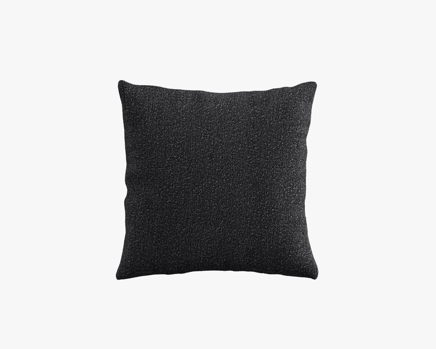 Large Throw Pillow - Chatou Boucle - Caviar