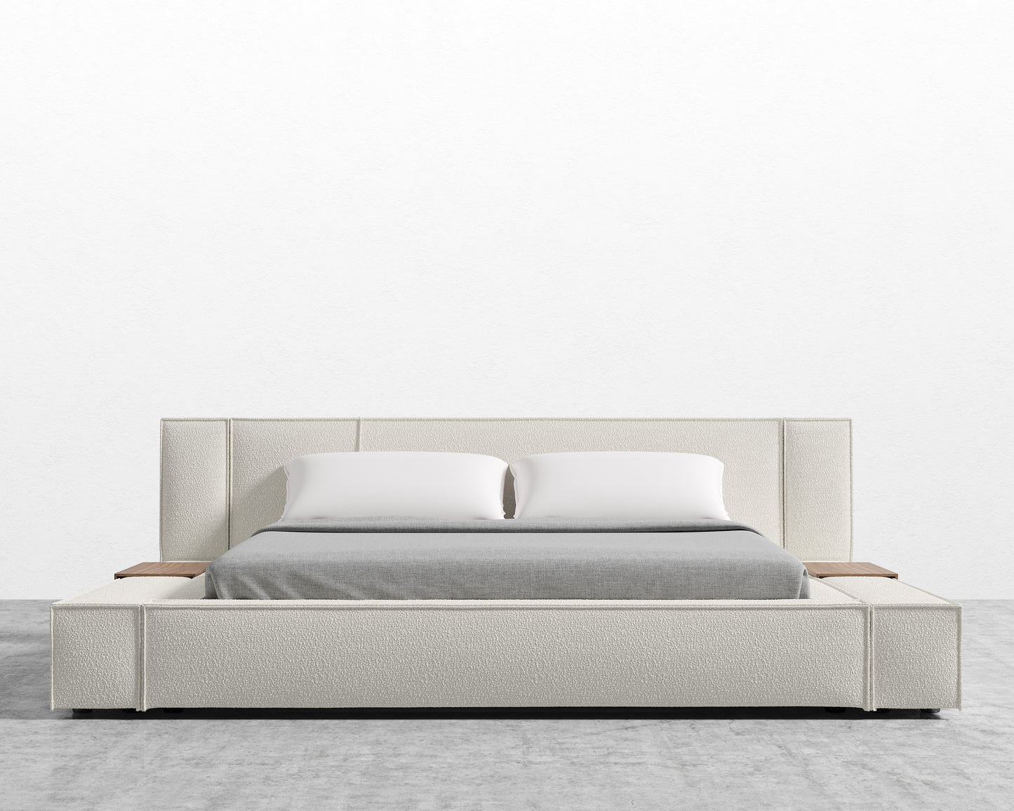 Porter Bed - Chatou Boucle - Pearl