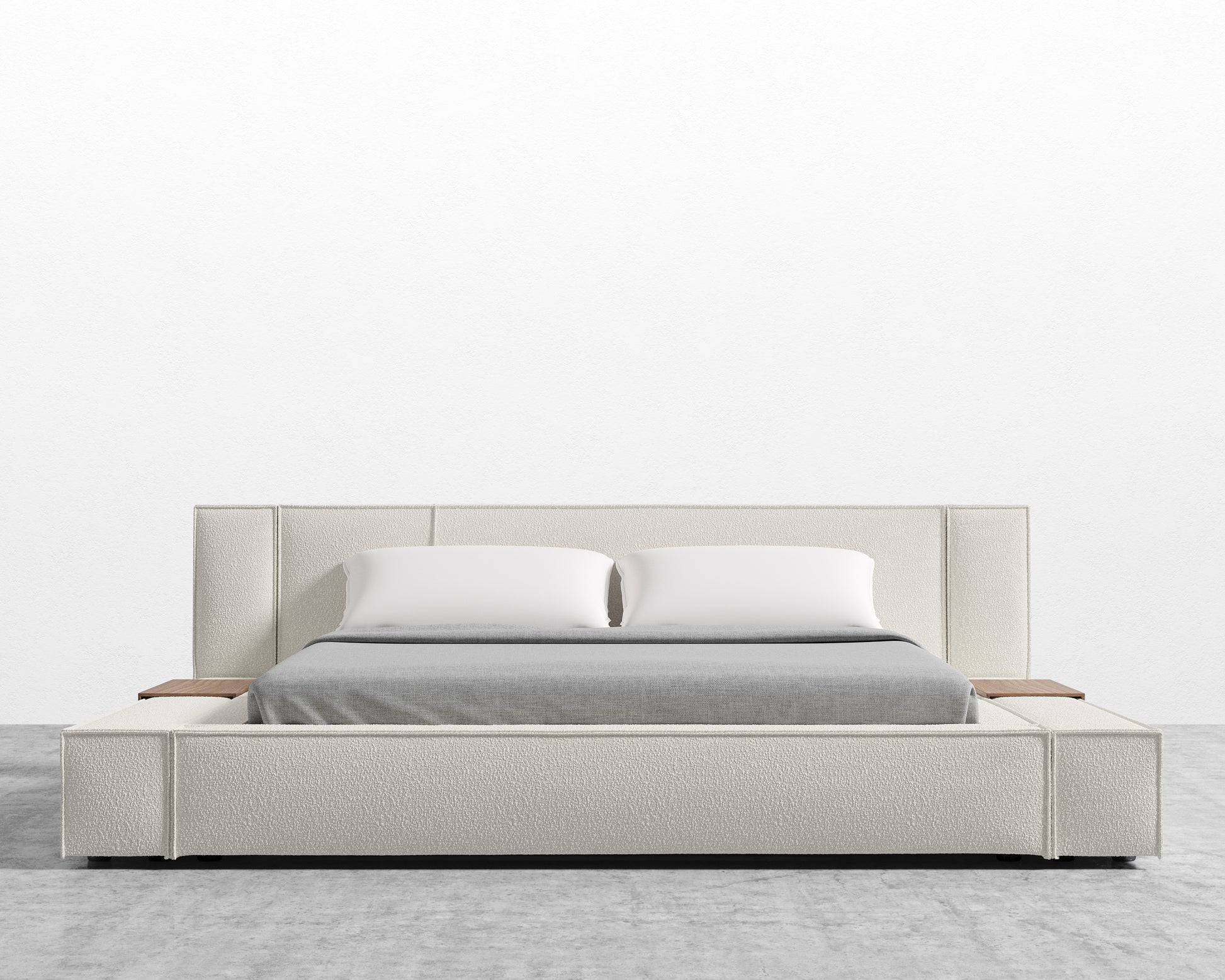 Porter Bed - Chatou Boucle - Pearl