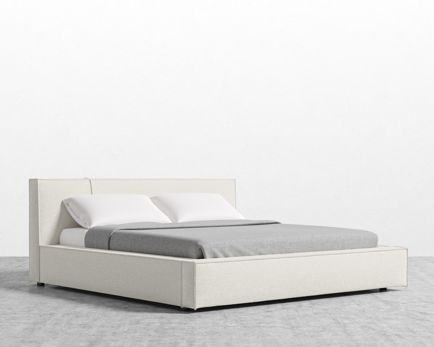 Porter Bed - Chatou Boucle - Pearl