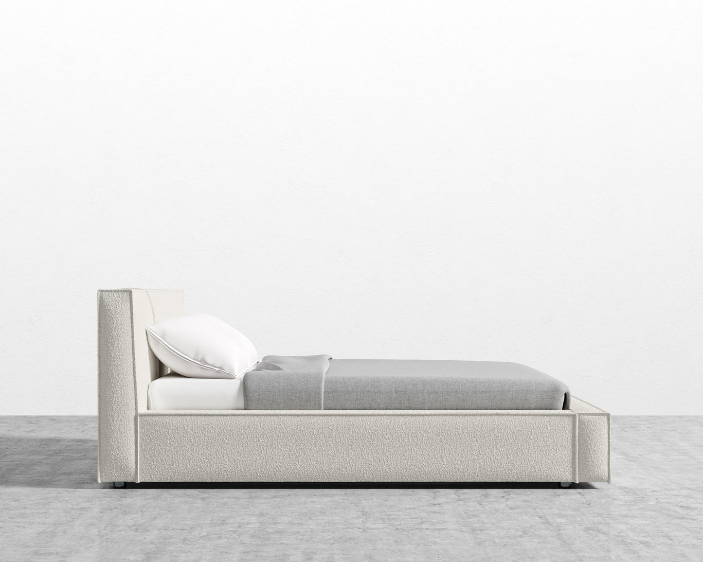 Porter Bed - Chatou Boucle - Pearl