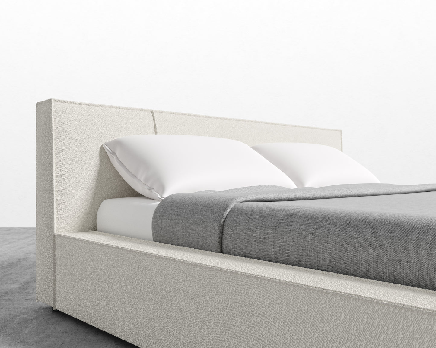 Porter Bed - Chatou Boucle - Pearl