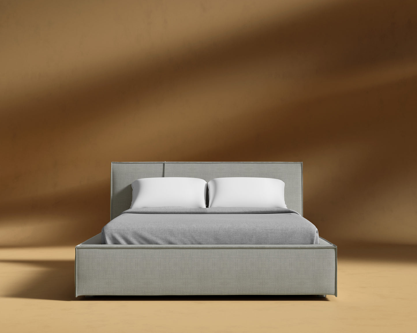 Porter Bed - Performance Linen - Dove