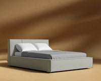 Porter Bed - Performance Linen - Dove