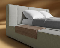 Porter Bed - Performance Linen - Dove