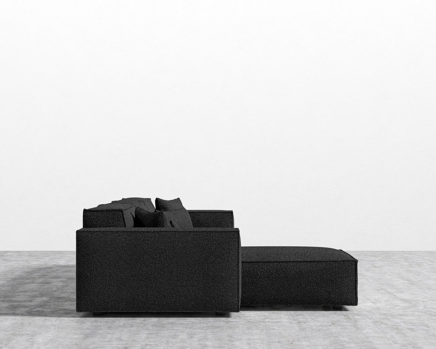 Porter Sectional - Chatou Boucle - Caviar