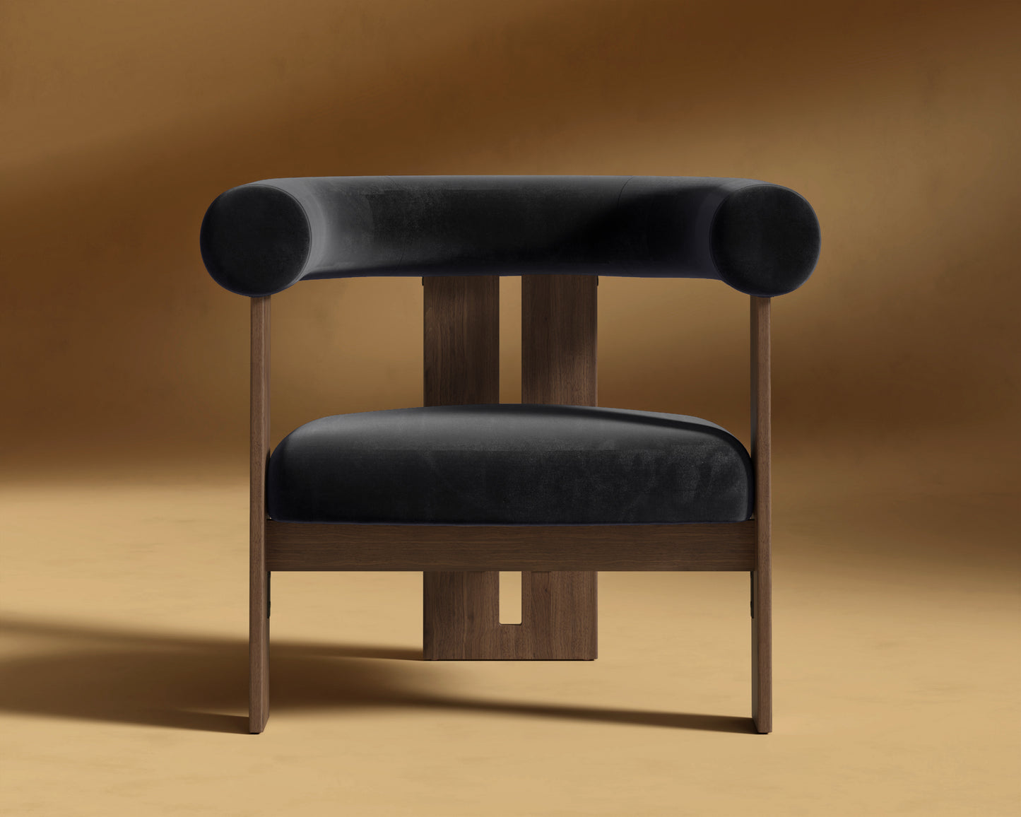 Tola_Lounge_Chair_Plush_Velvet_Black