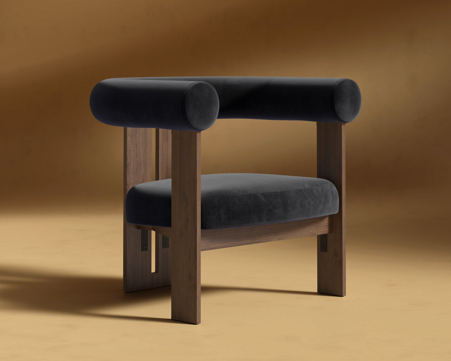 Tola_Lounge_Chair_Plush_Velvet_Black