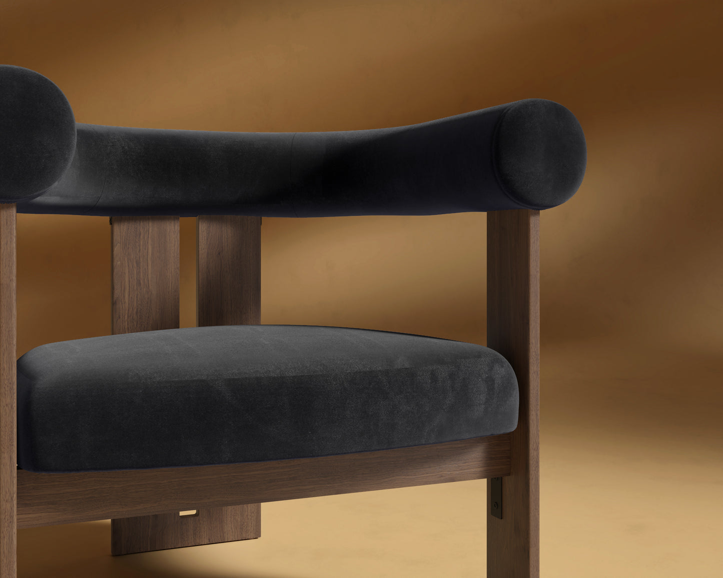 Tola_Lounge_Chair_Plush_Velvet_Black