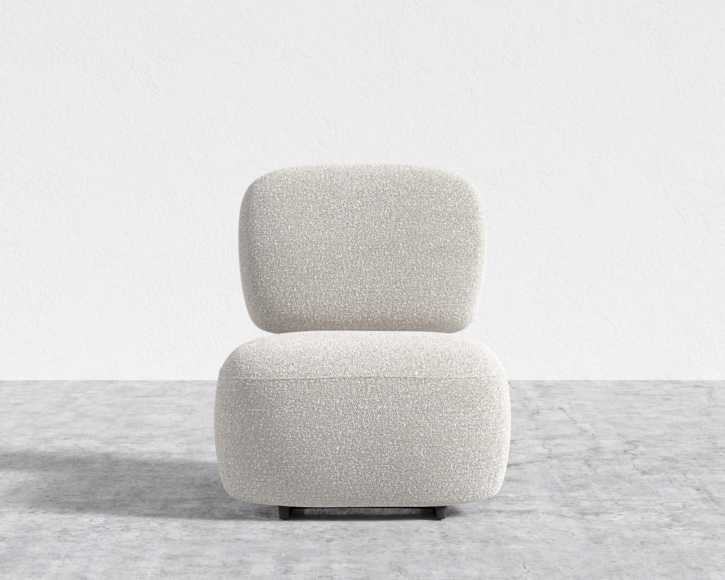 Toro_Lounge_Chair_Chatou Boucle - Pearl