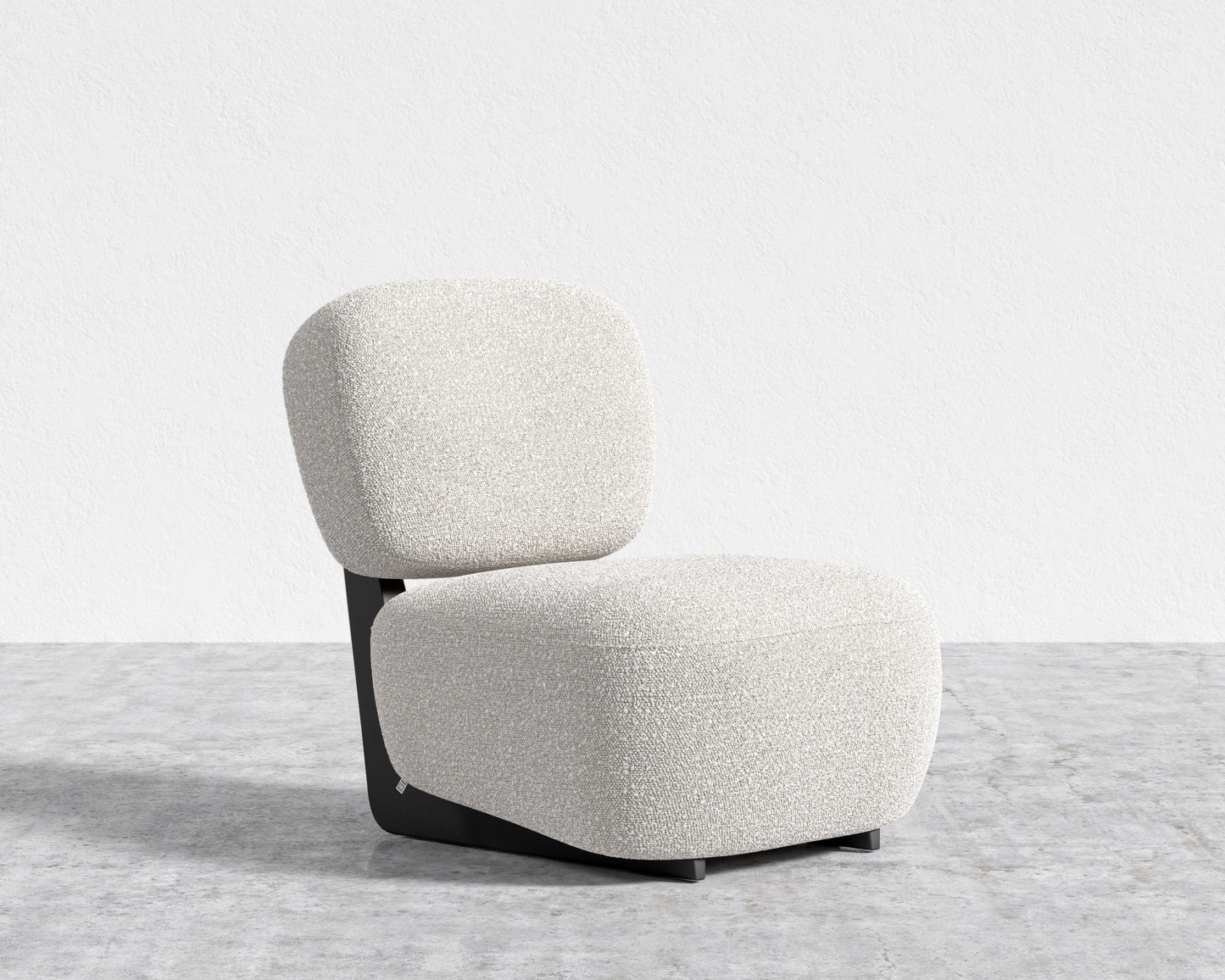 Toro_Lounge_Chair_Chatou Boucle - Pearl