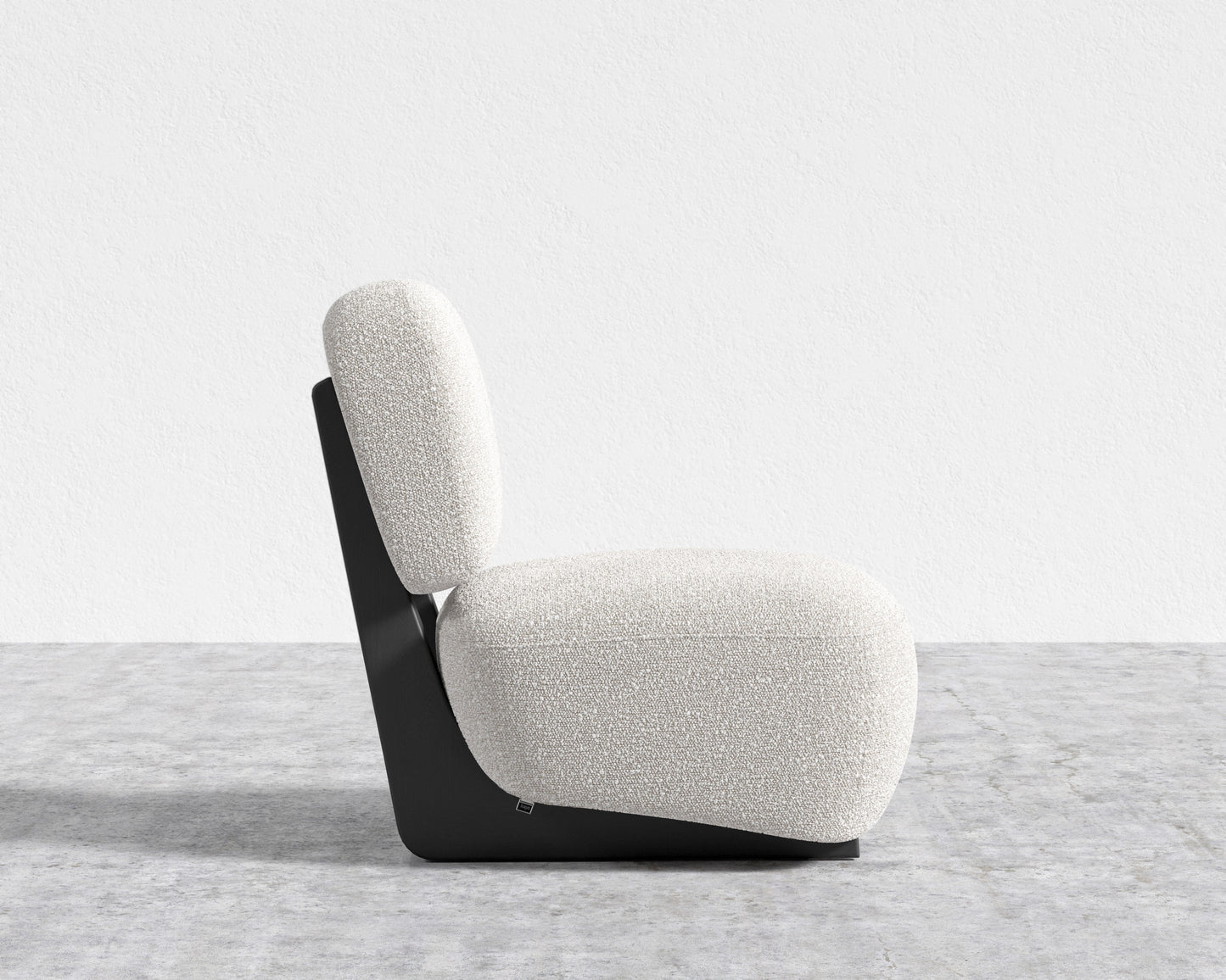 Toro_Lounge_Chair_Chatou Boucle - Pearl