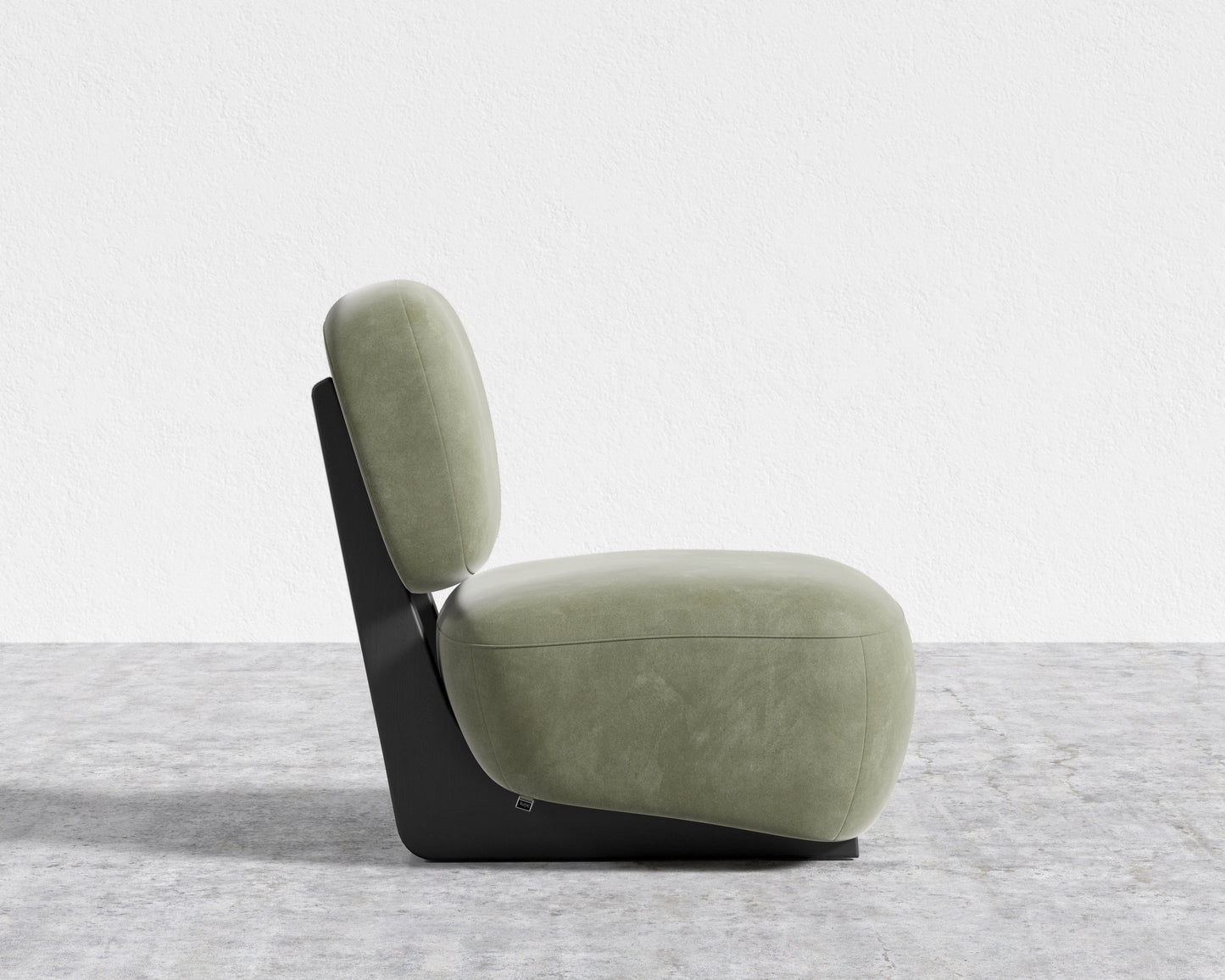 Toro_Lounge_Chair_Vegan Suede - Sage