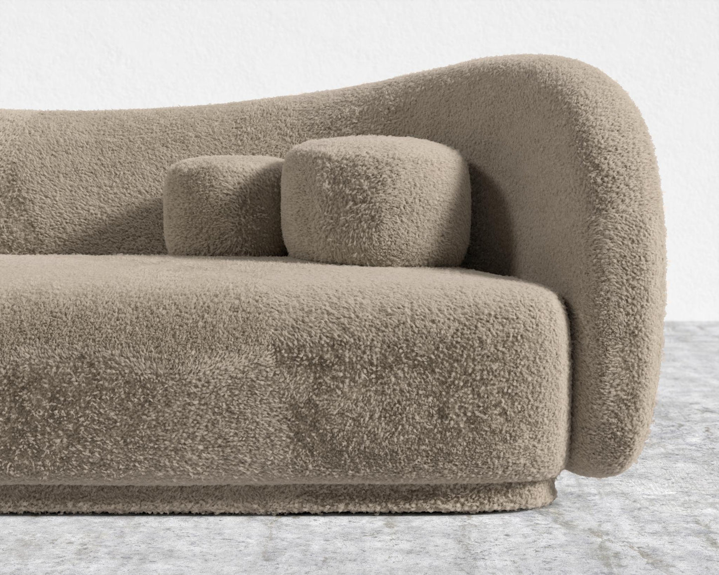 Diane Sofa - Shearling - Fawn