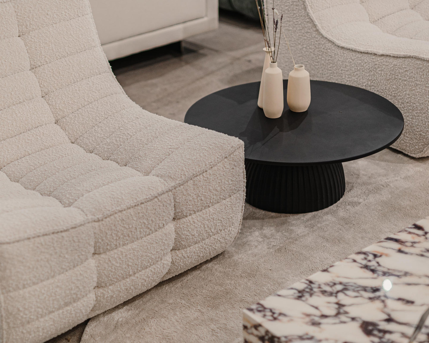 Liza Coffee Table - Marble (Black Label)