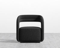 Mia Lounge Chair - Chatou Boucle - Caviar