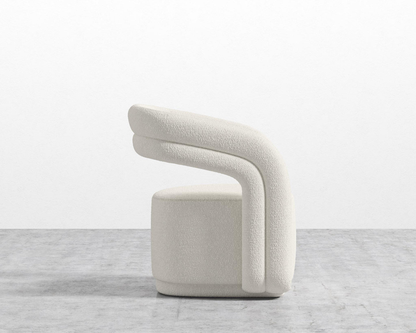 Mia Lounge Chair - Chatou Boucle - Pearl