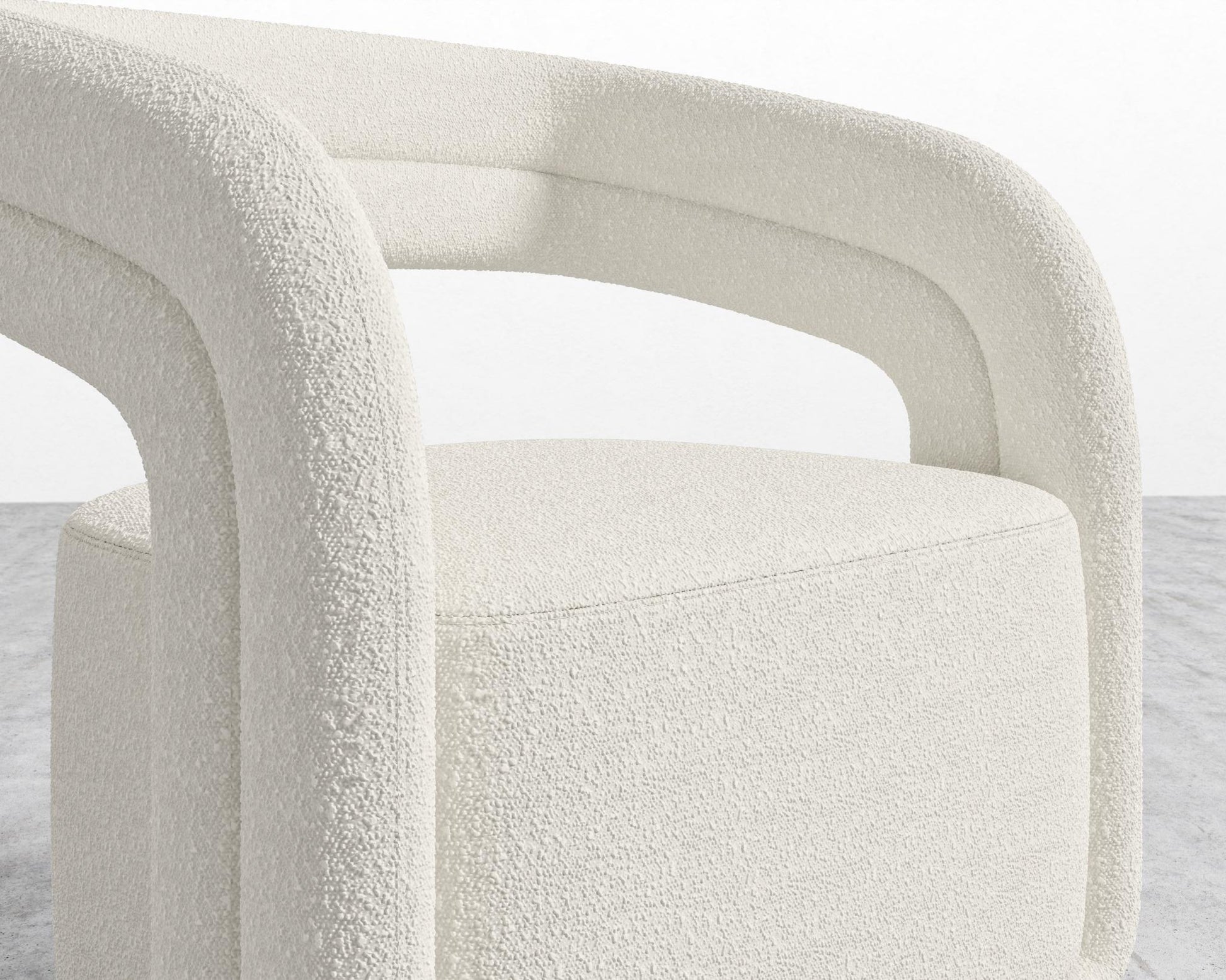 Mia Lounge Chair - Chatou Boucle - Pearl
