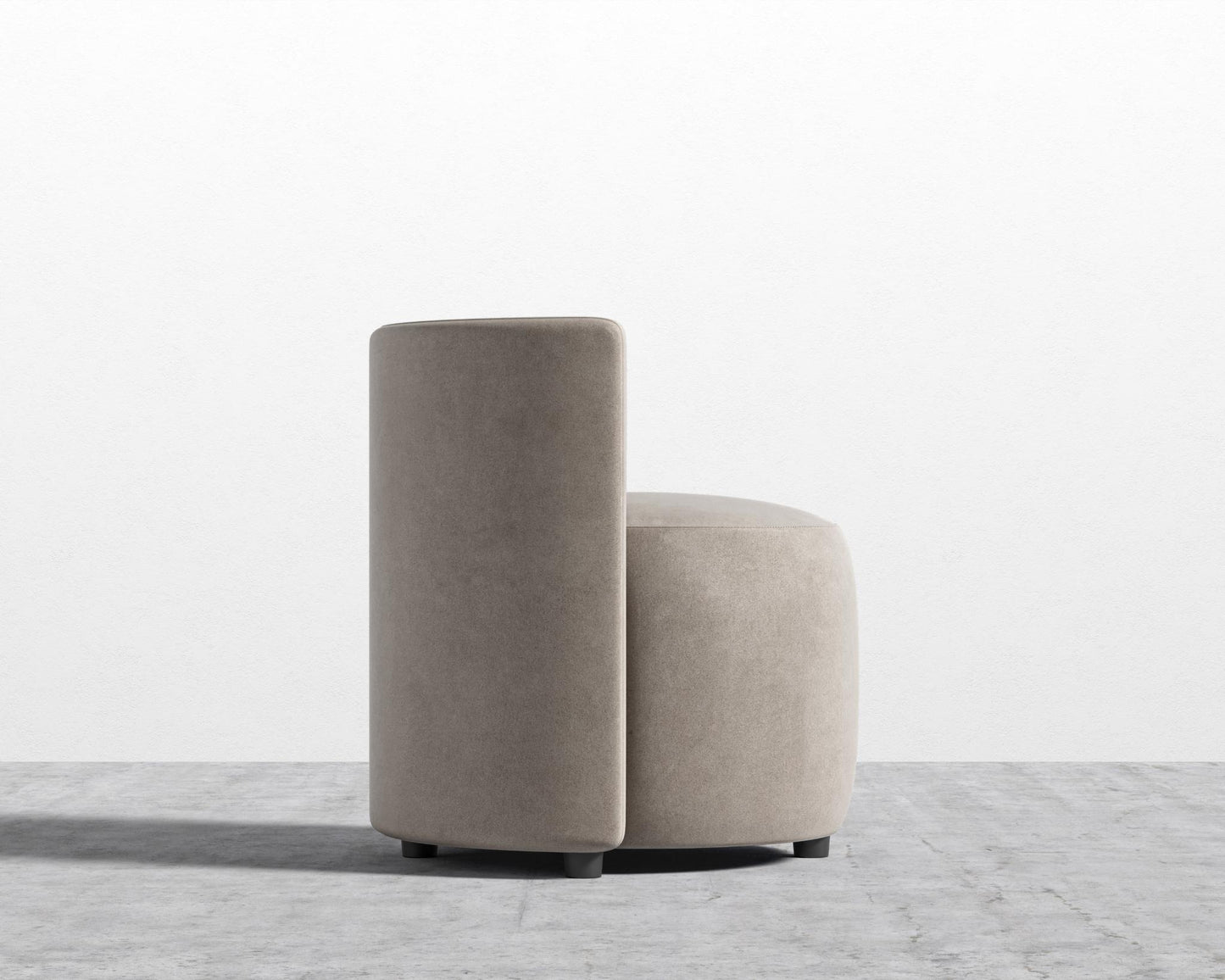 Nova Lounge Chair - Venice Vegan Suede - Latte