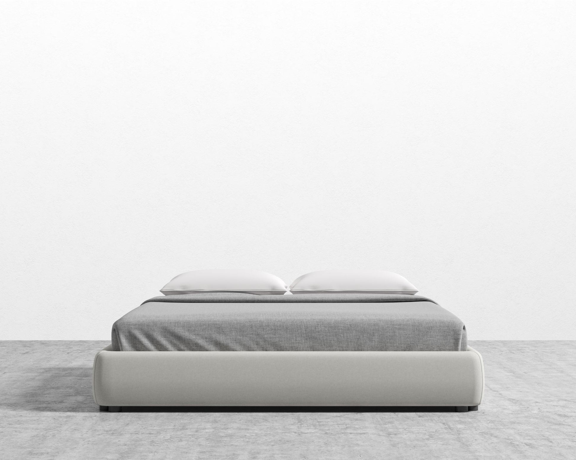 Modular Bed Frame - King - Modern Felt - Alesund