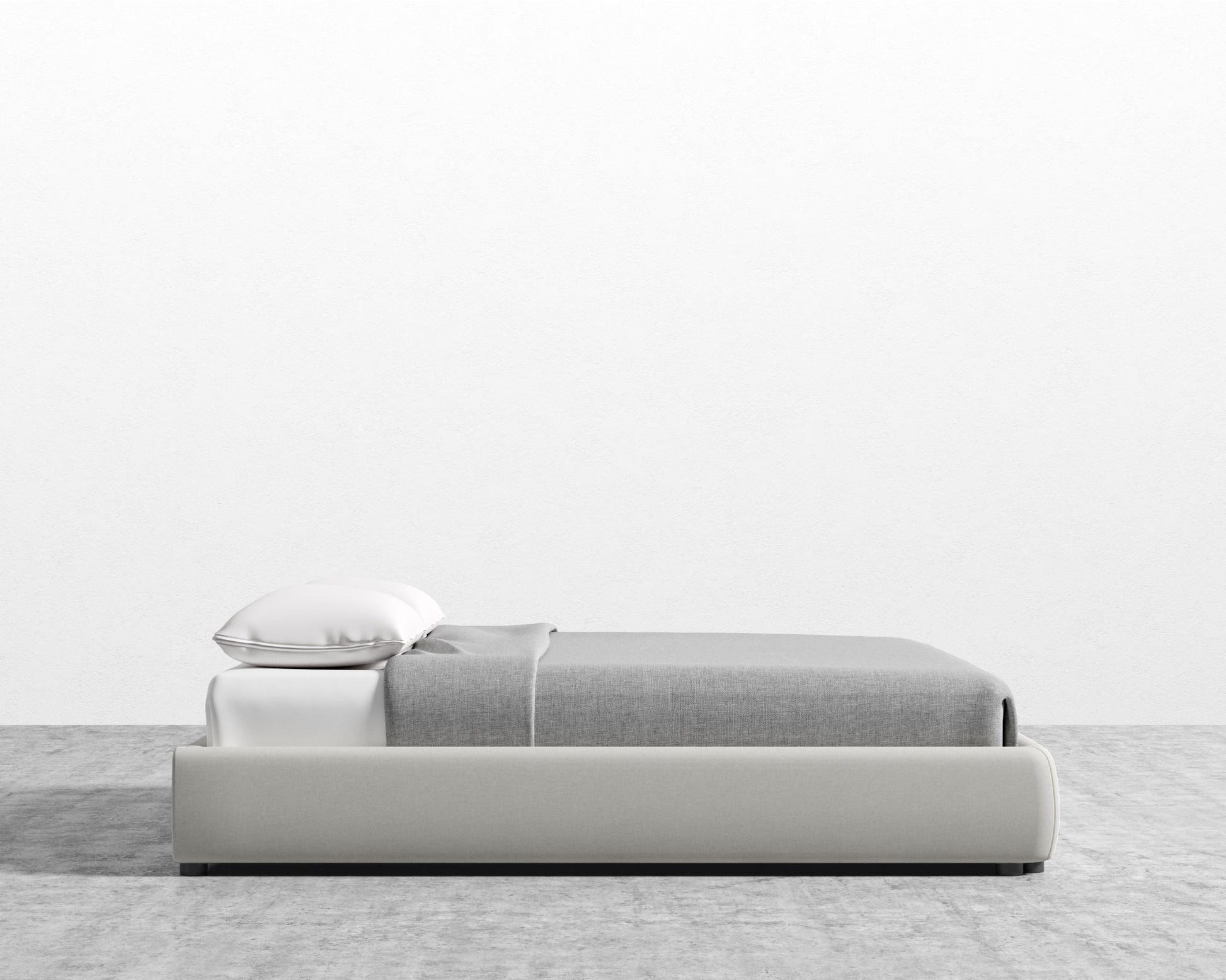 Modular Bed Frame - King - Modern Felt - Alesund