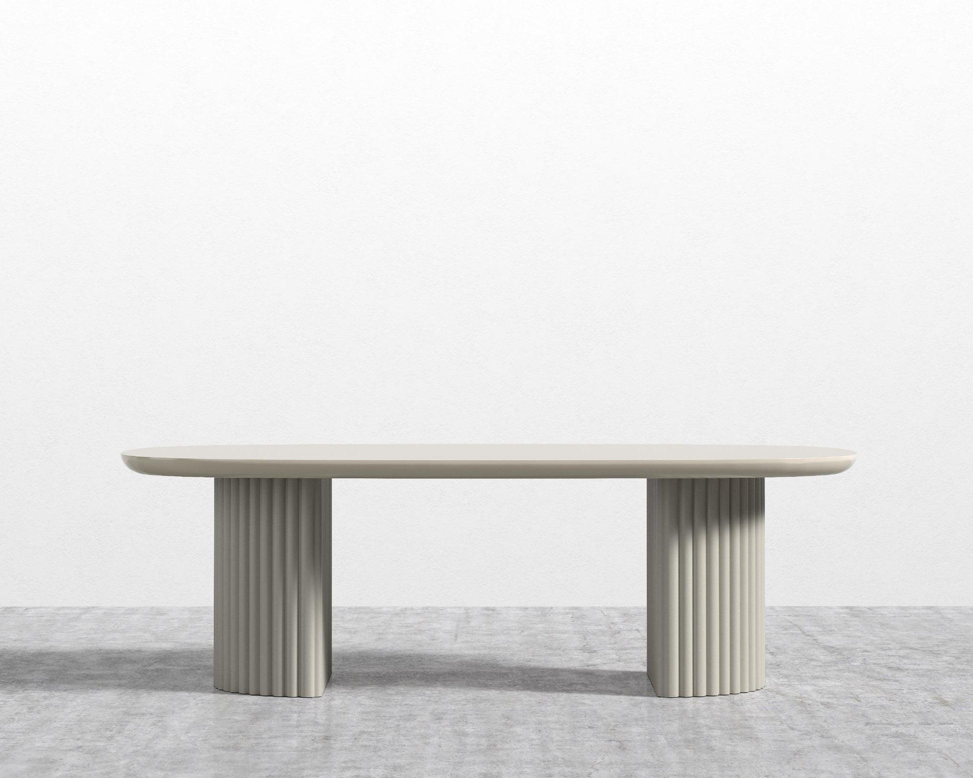 Osten Table - 96" - Alabaster Lacquer