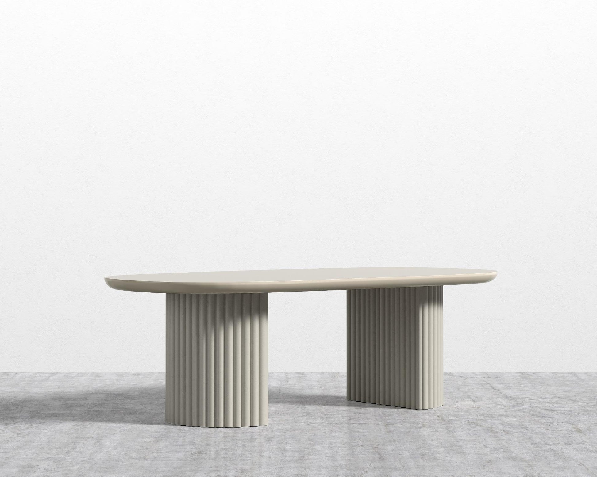 Osten Table - 96" - Alabaster Lacquer