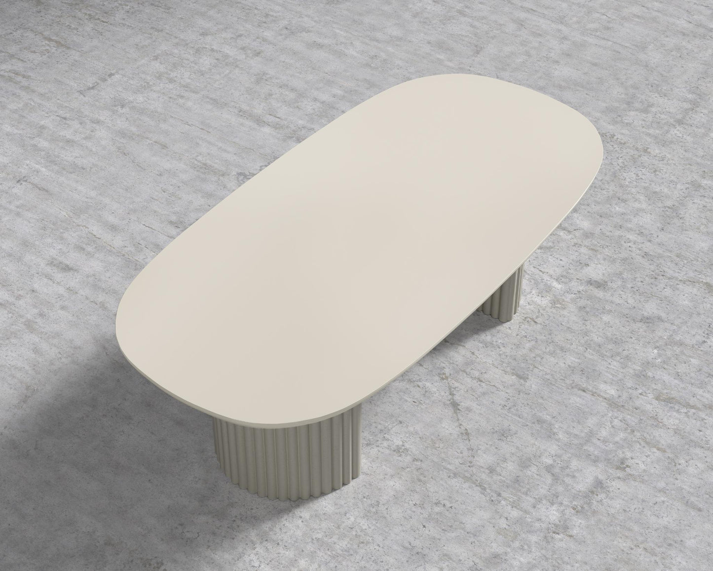 Osten Table - 96" - Alabaster Lacquer