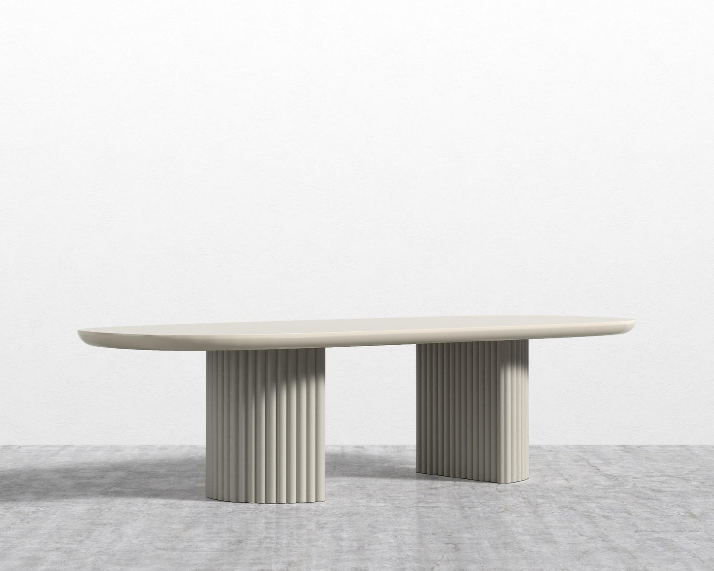 Osten Table - 120" - Alabaster Lacquer