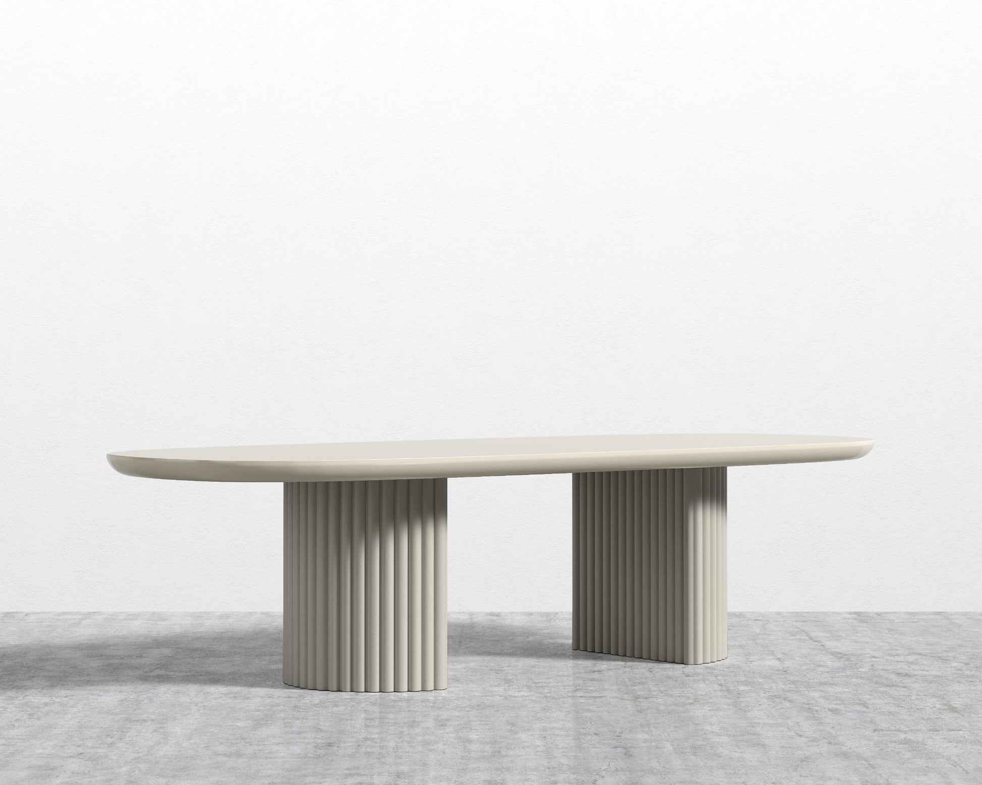 Osten Table - 120" - Alabaster Lacquer