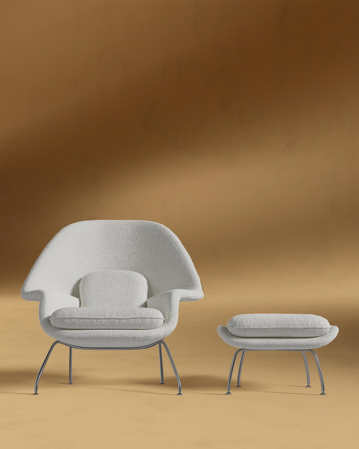 Womb Chair and Ottoman