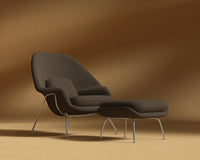 Womb_Chair_Ottoman_Shearling_Espresso