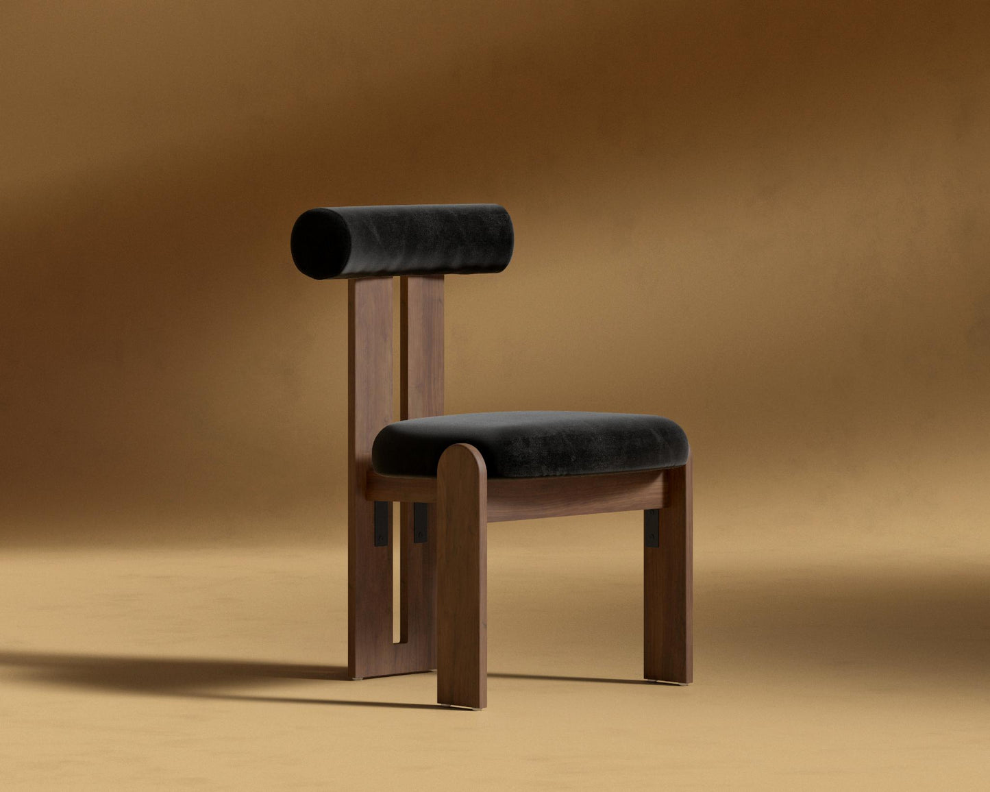 Tola_Dining_Chair_Plush_Velvet_Black