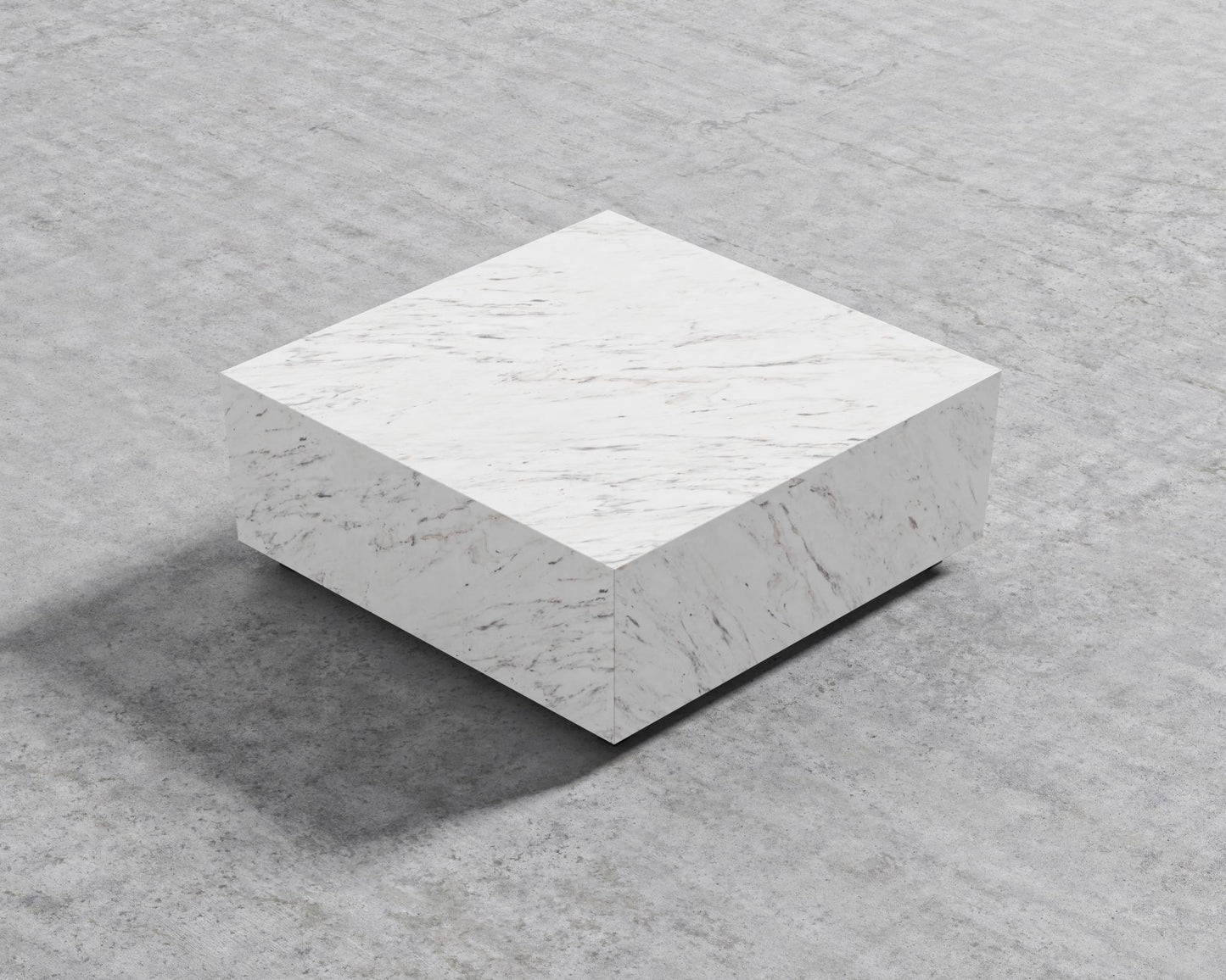Liza Coffee Table Grande – Carrara – 40 x 40