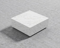 Liza Coffee Table Grande – Carrara – 40 x 40