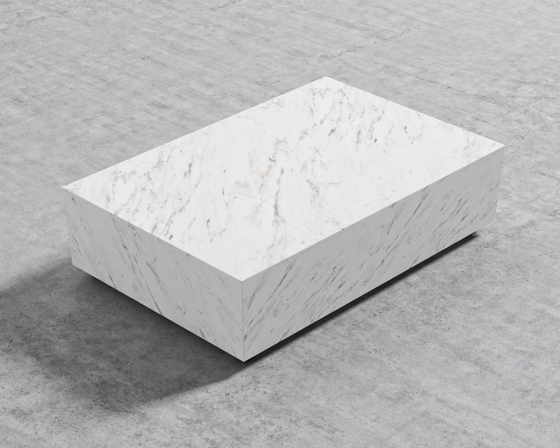 Liza Coffee Table Grande – Carrara – 60 x 40