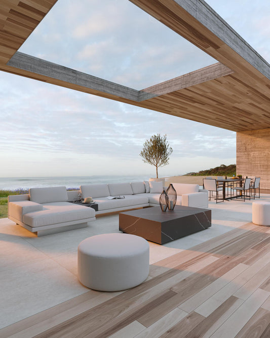 Nova Outdoor Pouf - Large