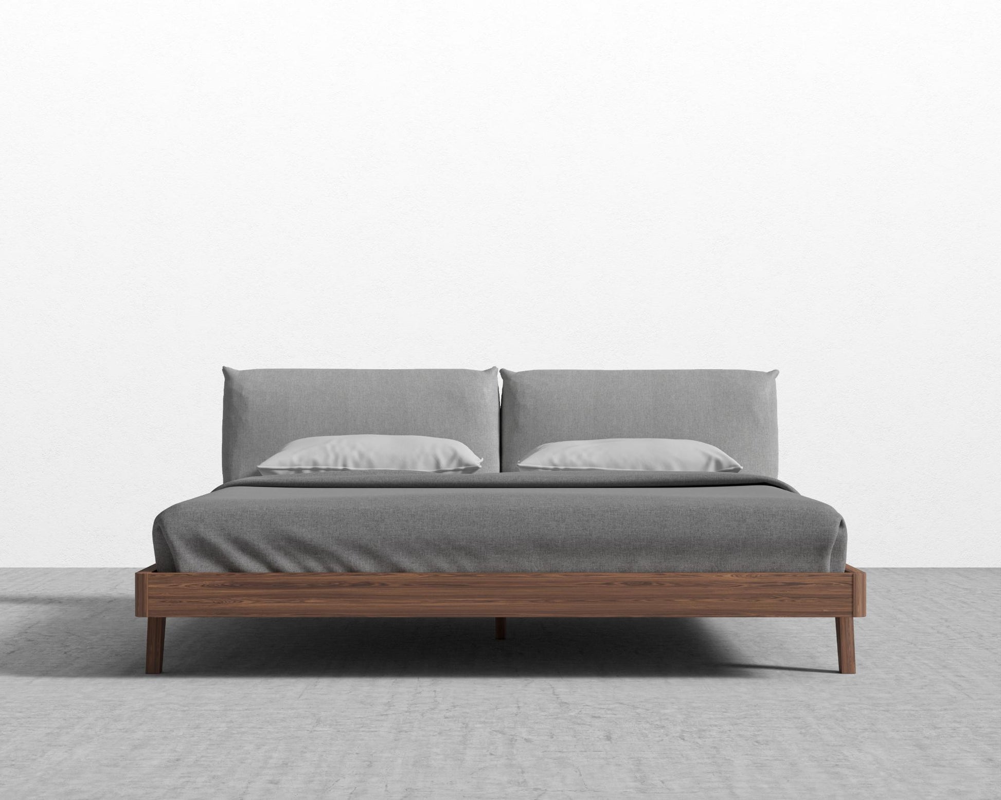 Mikkel Bed - King - Walnut - Malmo